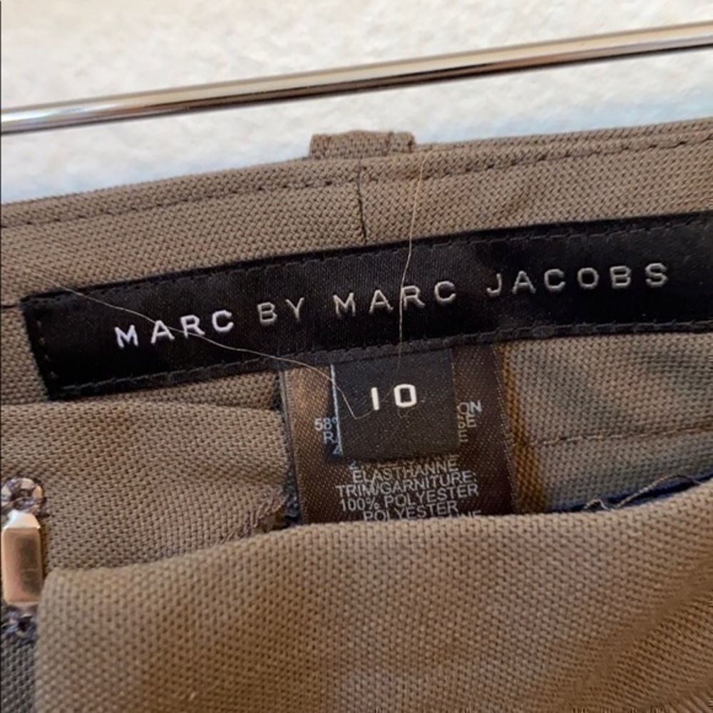 Marc by Marc Jacobs size 10 solid brown trousers - Picture 2 of 3